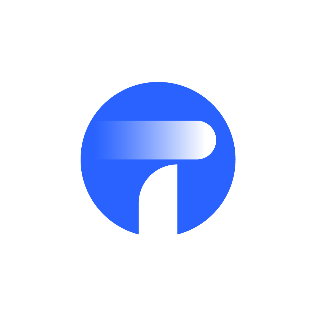 Circular logo with letter 'T' symbolizing speed, movement, and dynamic, suitable for crypto-related projects.