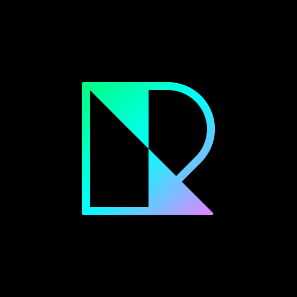 R Arrows Logo with arrows inside 'R,' symbolizes replacement, recycling, and renewal, ideal for eco-conscious brands, signifies innovation and sustainability.