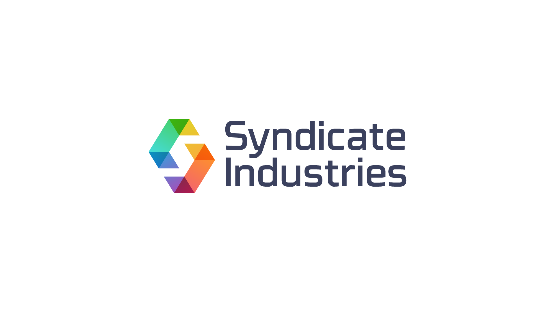 Syndicate Solutions - Security Solutions logo, abstract colorful 'S' design, symbolizing security and dynamic solutions