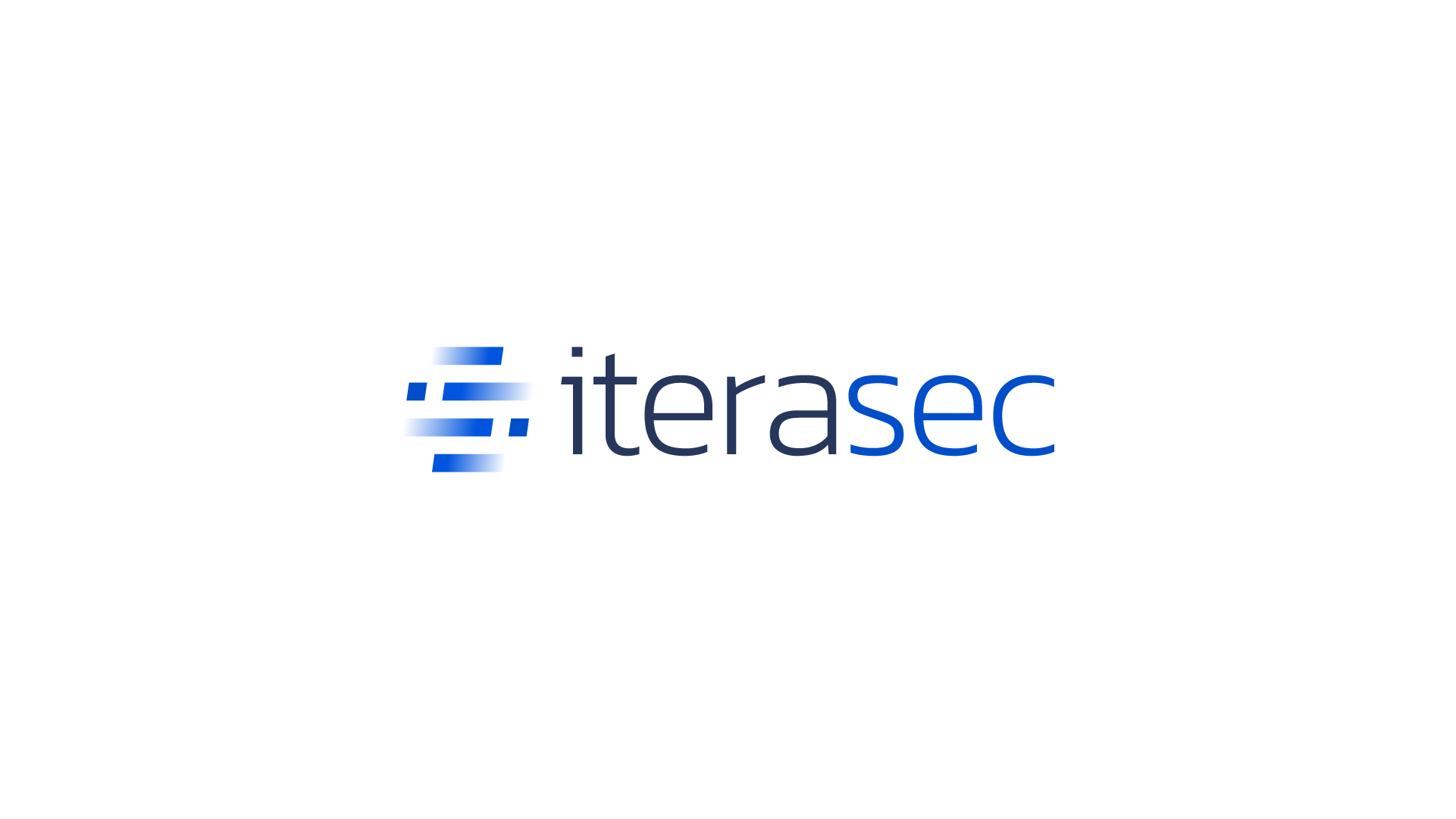 iterasec - Security Services logo, abstract shape with multiple letters 'i' and letter 'S' in negative space, symbolizing intricate and secure services