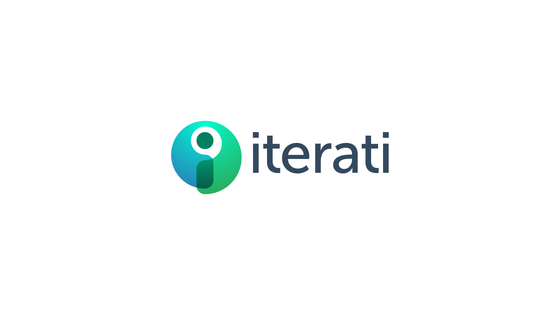 Iterati - Product Design Studio logo, abstract 'i' design, symbolizing innovation and creativity in product design