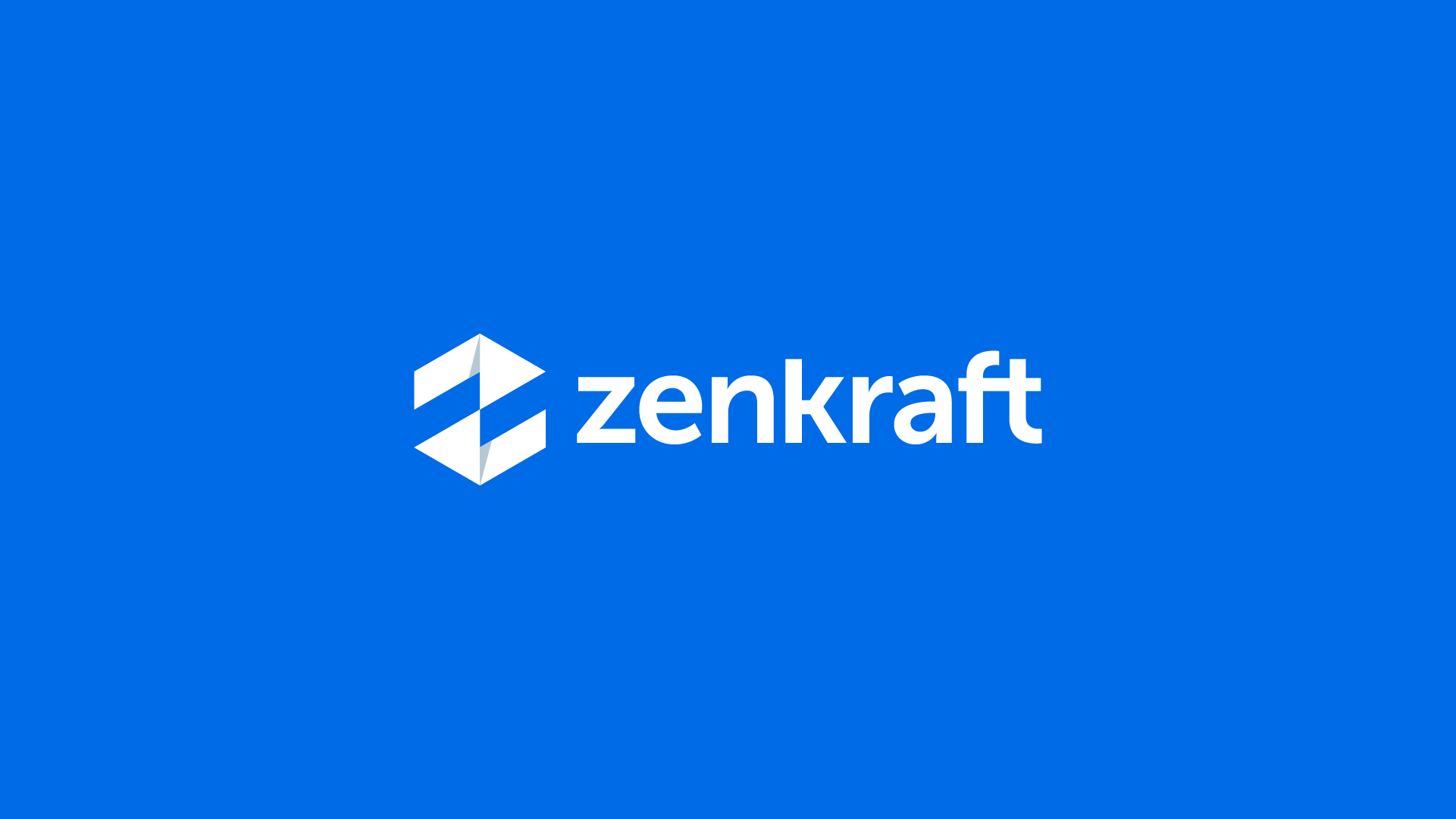 Zenkraft - Shipping App for Salesforce logo, hexagon with foldable elements containing the letter 'Z', symbolizing efficiency and versatility
