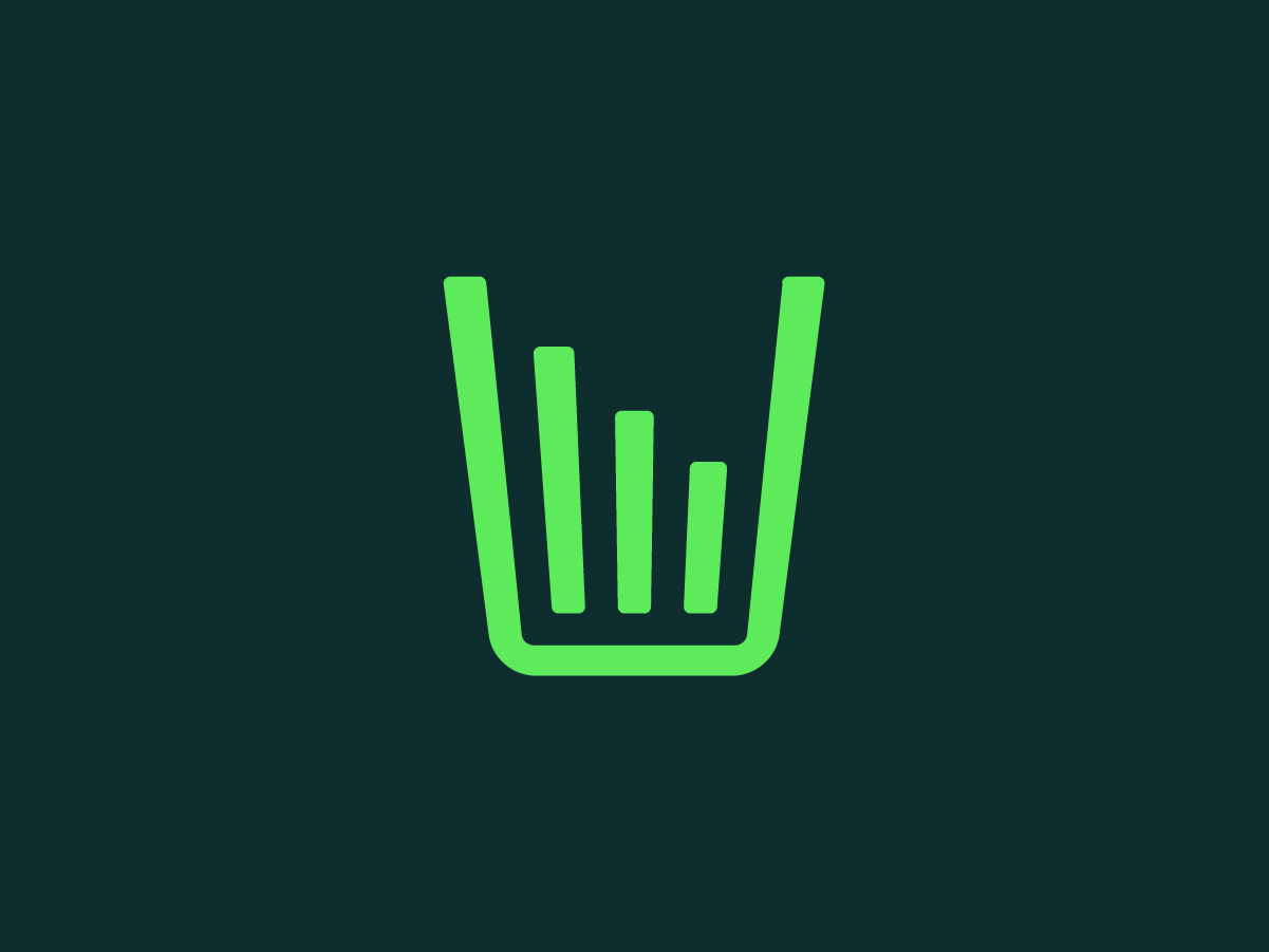 Wastetracker logo - designed by Brandforma Studio