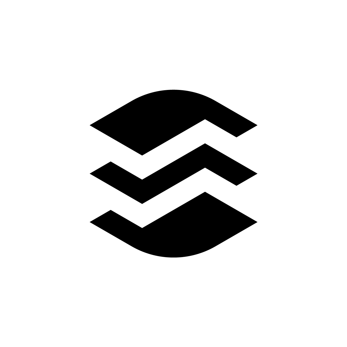 Layered S Logo