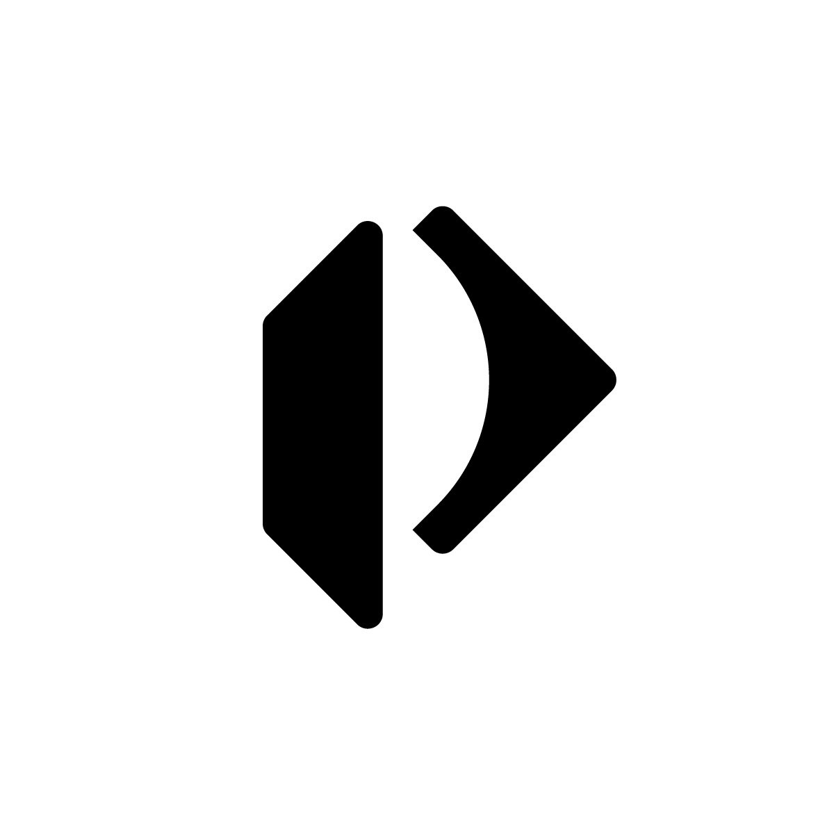 P Logo with Arrow