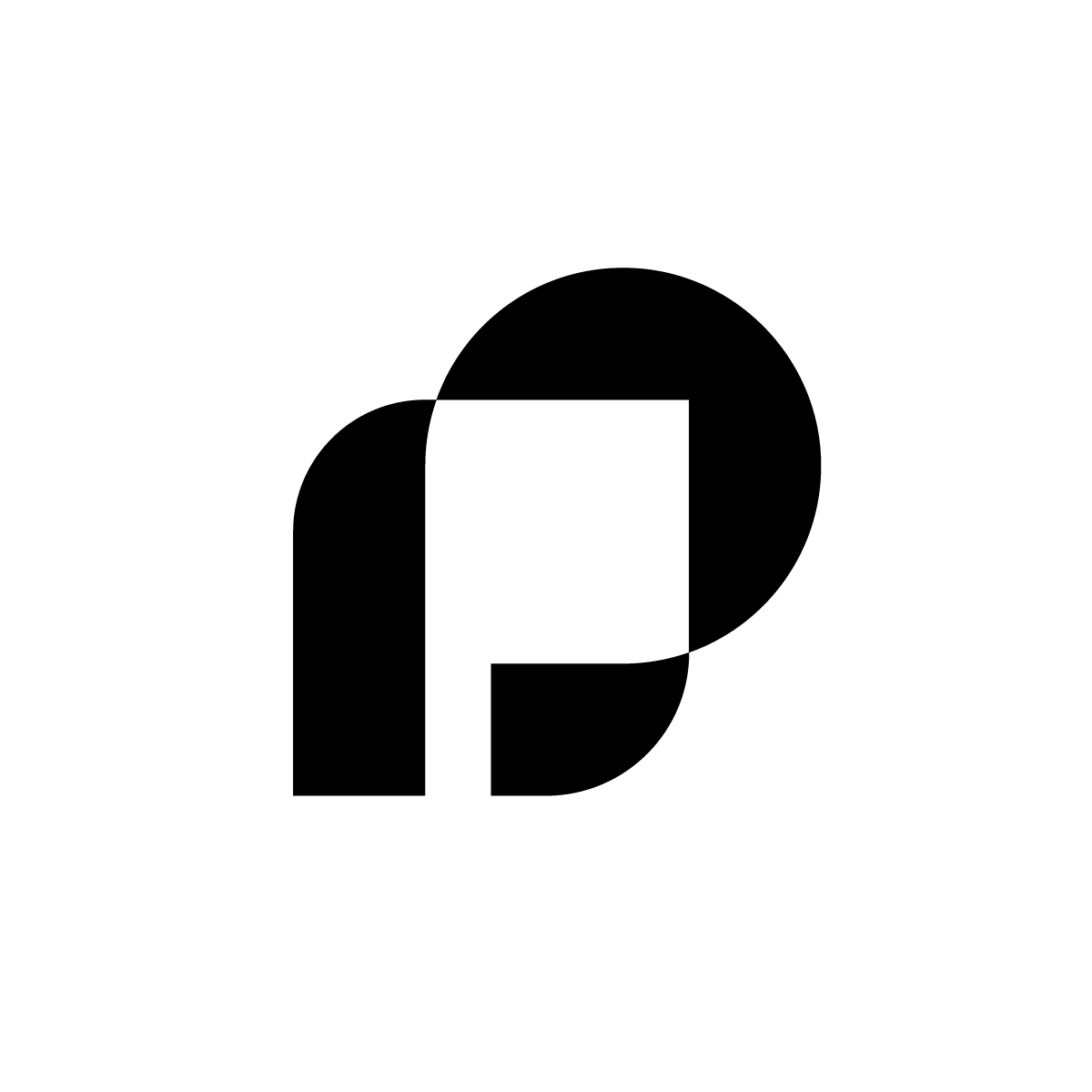 Modern P Logo