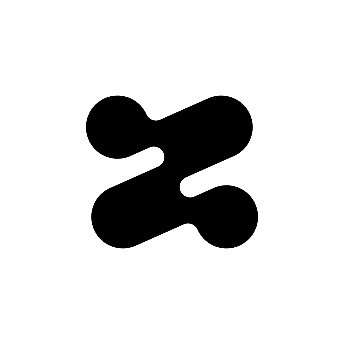 Modern Z logo with a sleek, futuristic design.