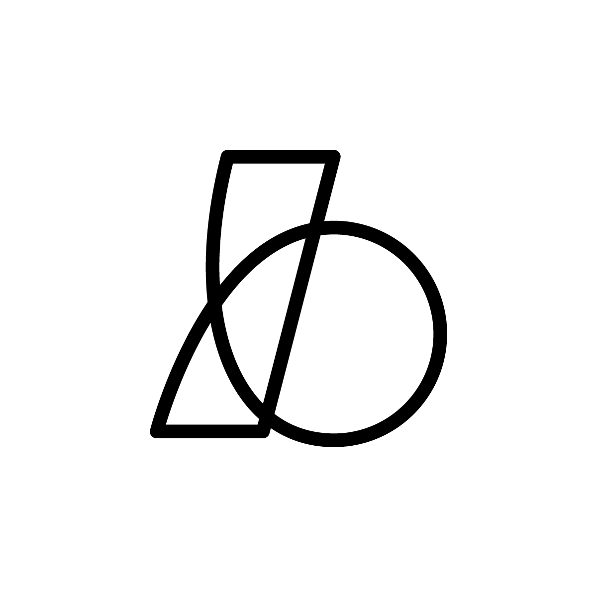 Minimalist B Logo