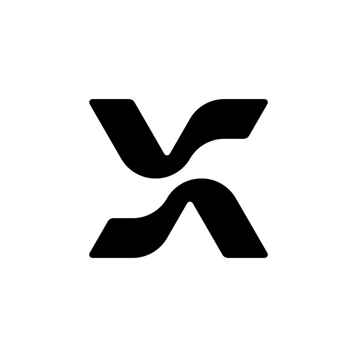 Abstract X Logo