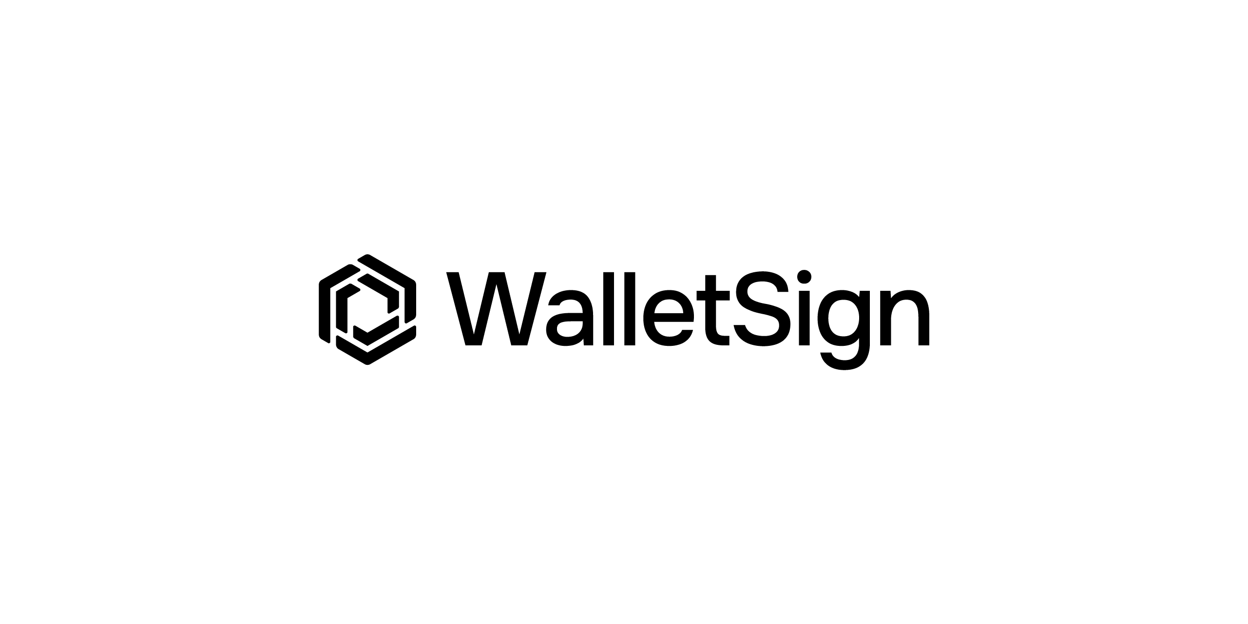 WalletSign logo design by Brandforma Studio, featuring a modern Web3 symbol for a decentralized contract signing platform.