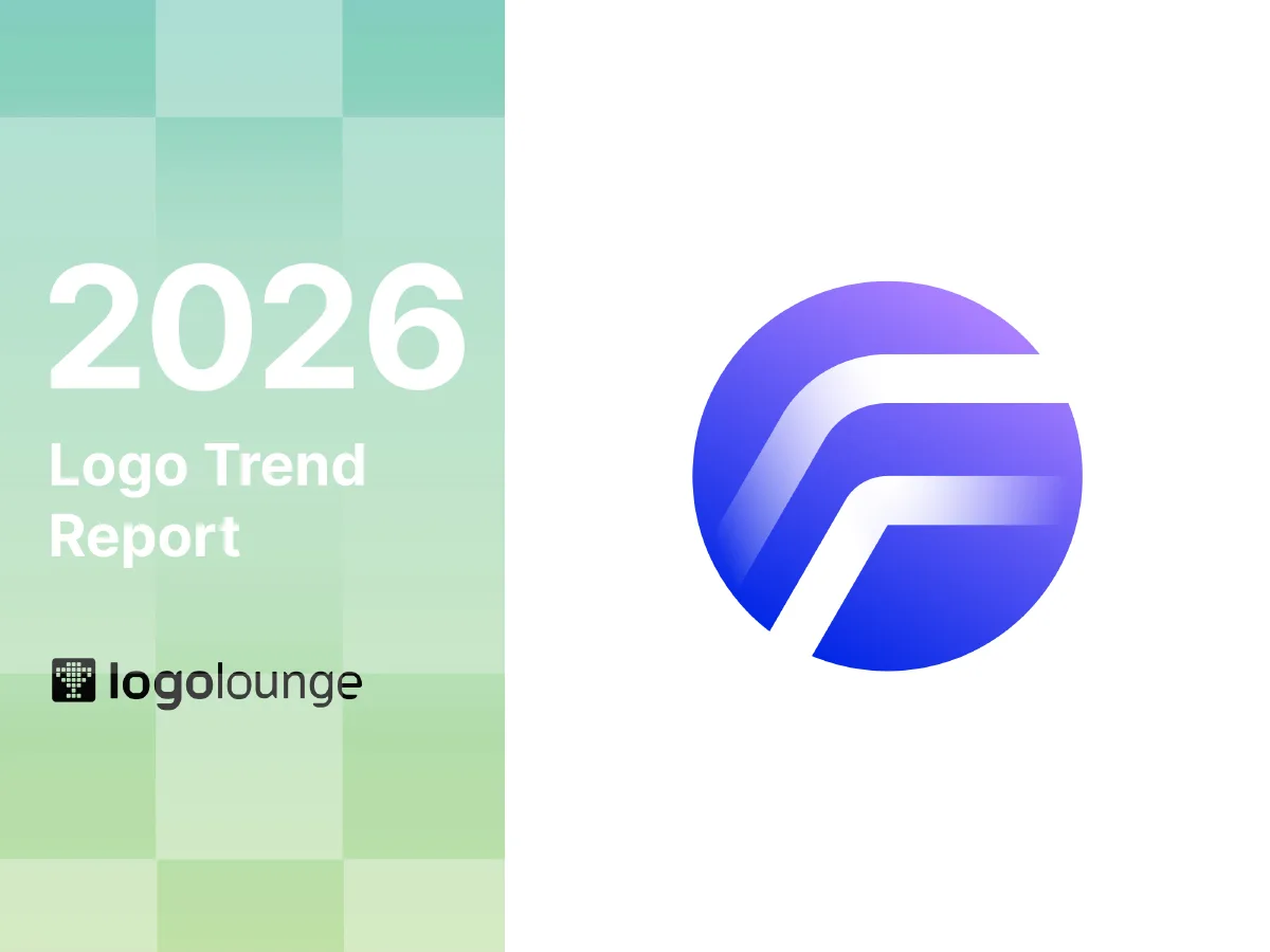 LogoLounge 2026 Logo Trend Report Brandforma F logo featured in LogoLounge 2026 Logo Trend Report, Faders category