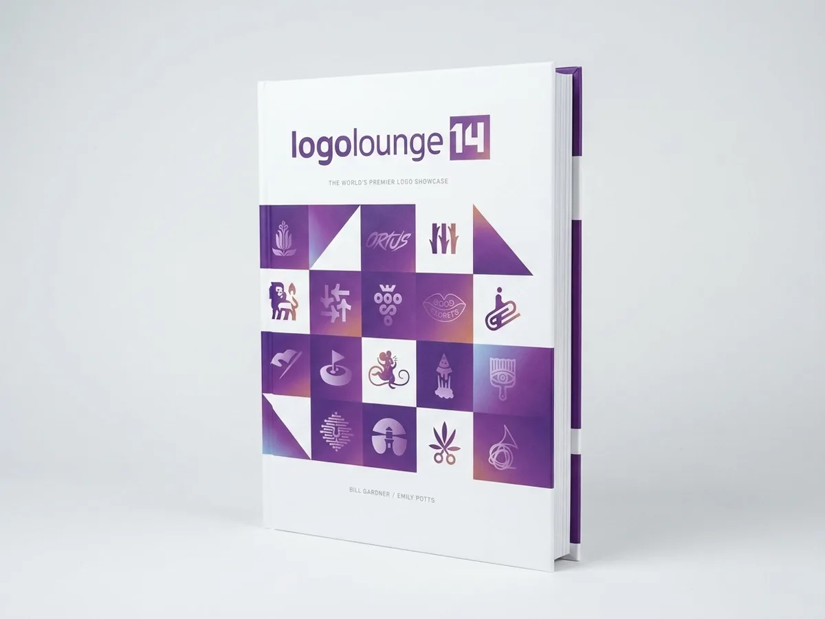 LogoLounge Book 14 (2024) by Bill Gardner & Emily Potts LogoLounge Book 14 (2024) cover featuring 43 logos by Brandforma